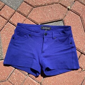 Active USA Women's Vibrant Purple Jean Shorts
